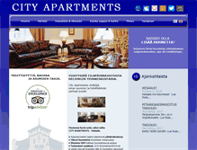 Tablet Screenshot of cityapartments.fi